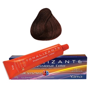 Tonalizante Professional Yamá N. 5.5 Castanho Claro Acaju