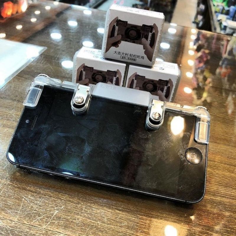 Gatilho Free Fire Botões R1 L1 Jogo De Tiro Para Celular Par De Joystick 4.8