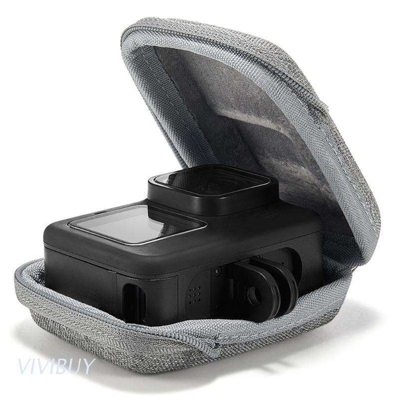 Vivi Mini Carrying Case Bolsa De Armazenamento De Proteção Para Gopro Hero 9 8 7 Câmeras De Ação