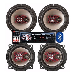 Kit Som Bluetooth Astra Hatch + 4 Alto Falante Bravox 200w em Oferta na Shopee