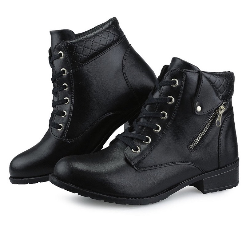 Bota Botinha Coturno Feminina Cano Baixo Estilosa Lançamento