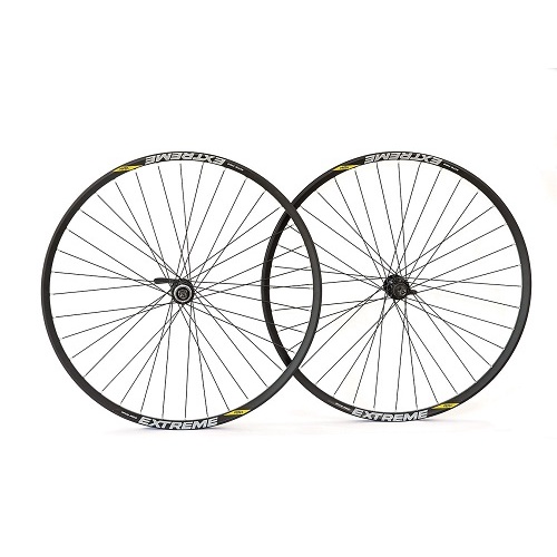 Par Roda Aro  29 Belumi com Cubo Disco GTA com Blocagem para Bicicleta.