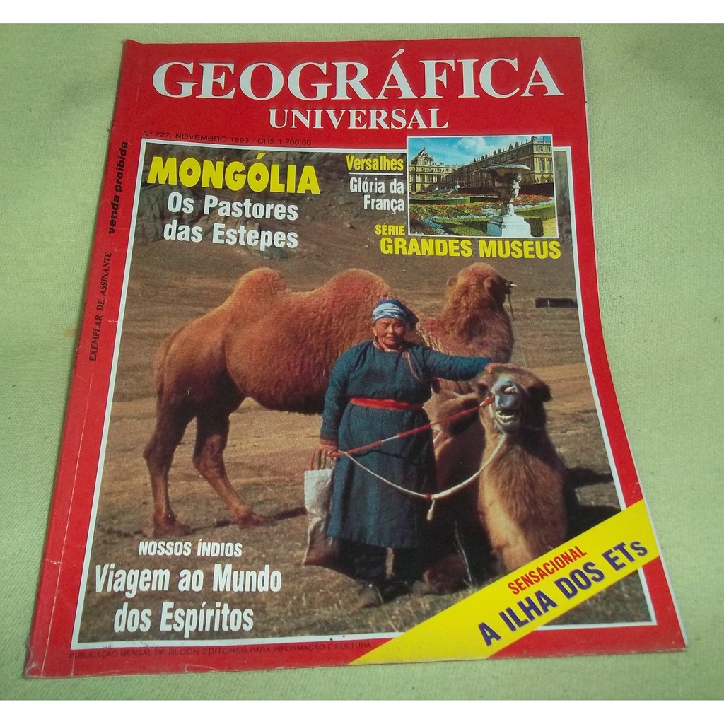 Revista Geográfica Universal nº 227 - Novembro de 1993 - Bloch Editores
