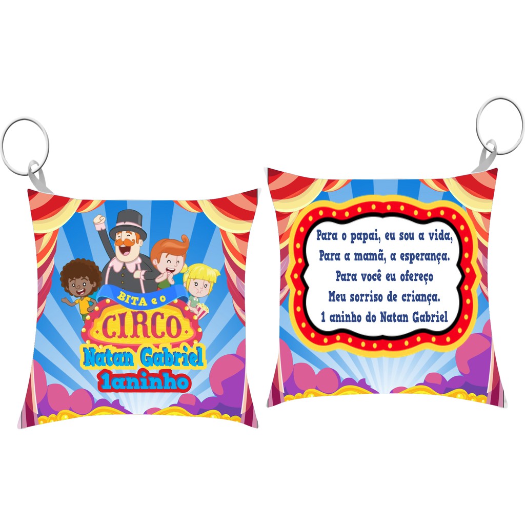 50 Almochaveiros Lembrancinha Mundo Bita