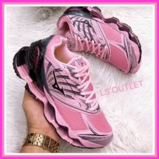 tenis mizuno rosa claro