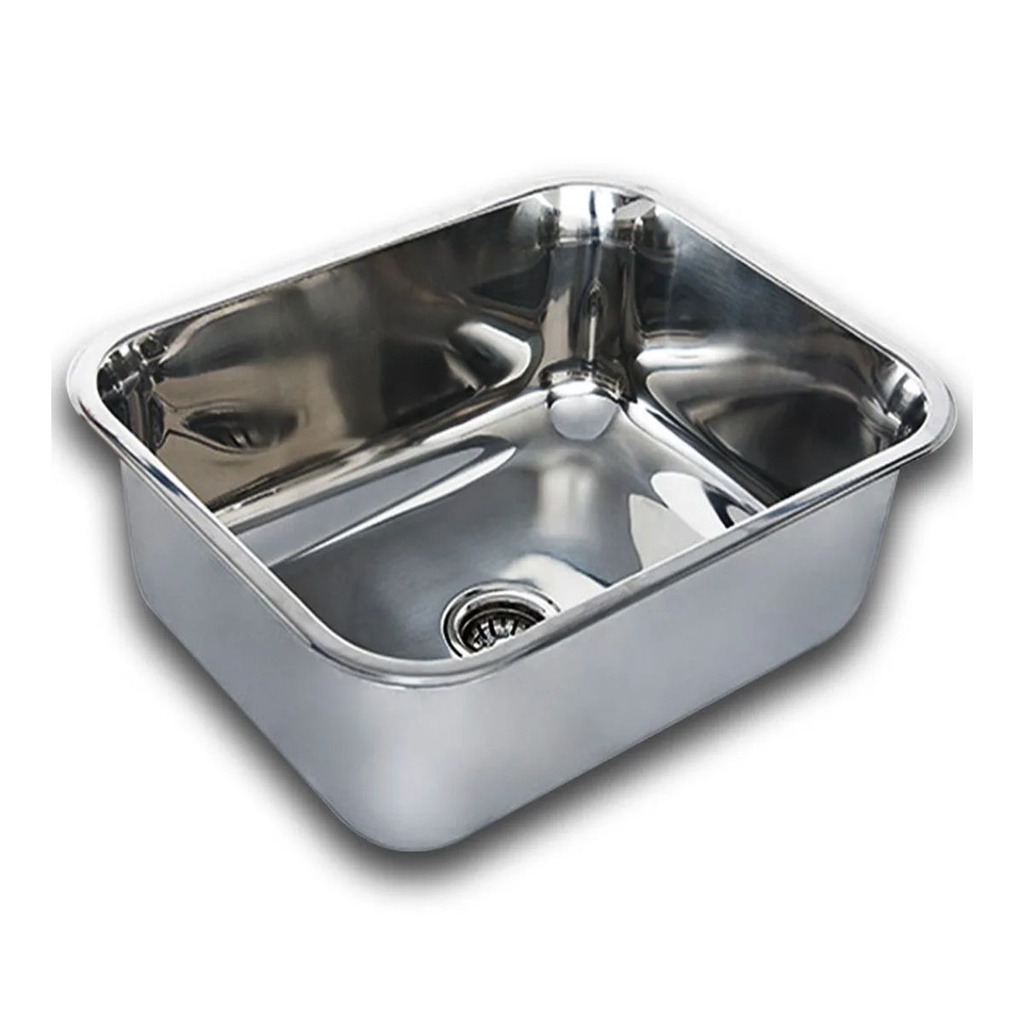 Cuba Pia Industrial 50x40x20 Aço Inox 304 Tecnocuba