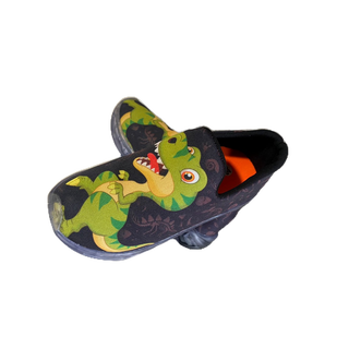 Tênis infantil LED DINO DINOSSAURO de menino com Led luzinha luzes coloridas Super Preço