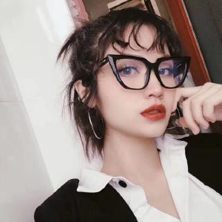 Cat Eye Glasses Frames Women Anti-blue Light Computer Eyeglasses Female Transparent Optical Frames