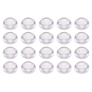 Adesivo anti impacto de silicone. Batente silicone. 1 Cartela com 25 gotas de 8mm cada.