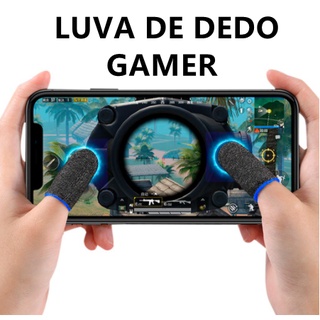 Luva De Dedo Gamer para celular anti suor para Jogos LU001