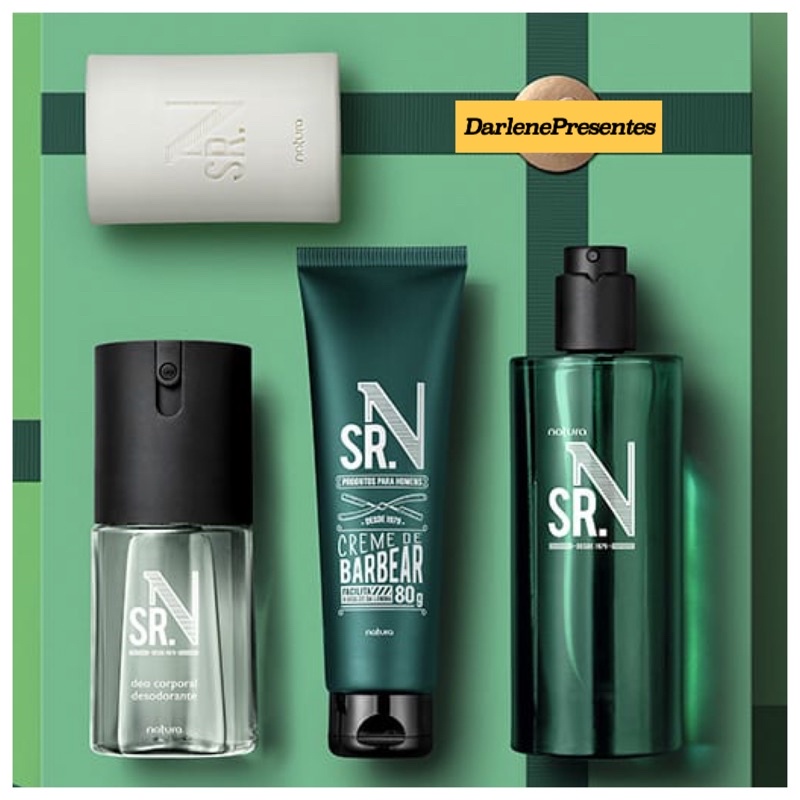 Kit SrN Masculino Natura | Shopee Brasil