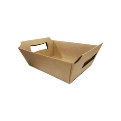 Cesta de Papel P 9,5x14x5cm - Kraft 10 Unidades - ASSK Rizzo