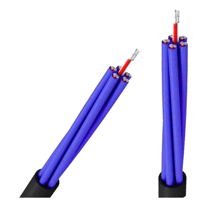 Multicabo 6 Vias 6x24 Awg Preto  Santo Angelo 5 Metros em Oferta na Shopee