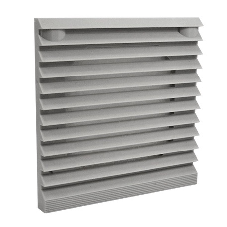 Veneziana Grelha e Filtro p/ Ventilador Cooler 80x80 - HS Automacao