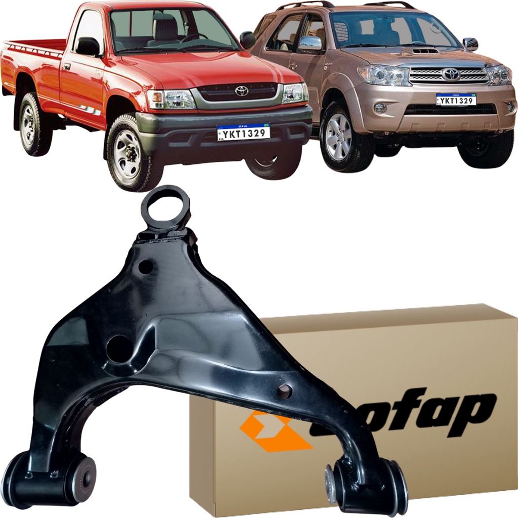 Bandeja Inferior Dianteira Direita Original Cofap Toyota Hilux e SW4 2005 até 2015