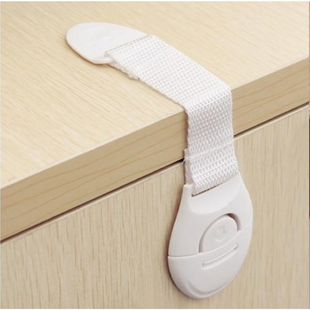 Travas De Segurança Bebe P/gaveta, Armário, Janela Branca