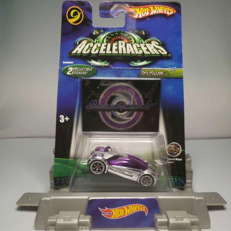 Hot Wheels Acceleracers Iridium Cromado - Raro