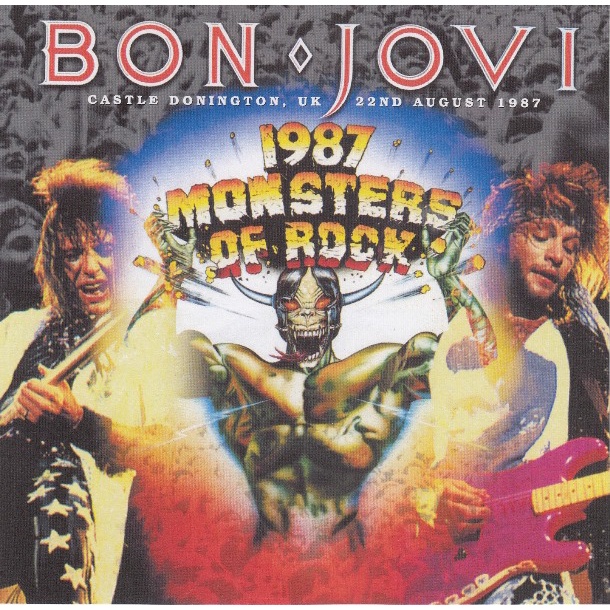 BON JOVI - CDR Duplo - Monsters Of Rock 1987