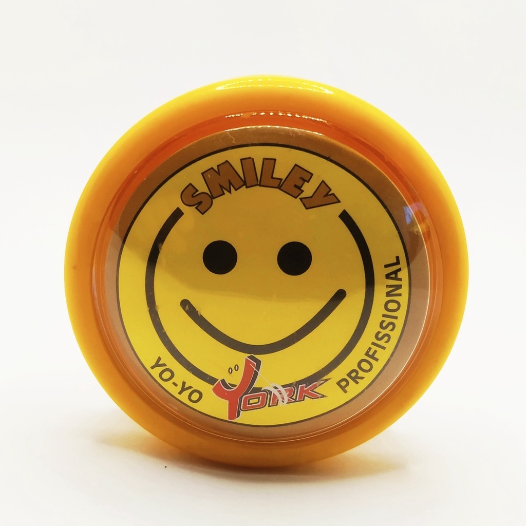 Yoyo York Smiley Profissional Original Novo Eixo Fixo de Madeira ( Yo-yo, ioio)