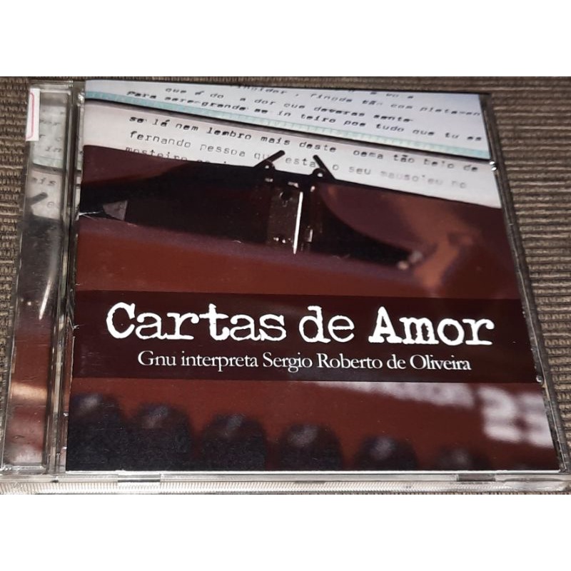 CD-R Cartas de amor gnu interpreta Sergio Roberto 3281