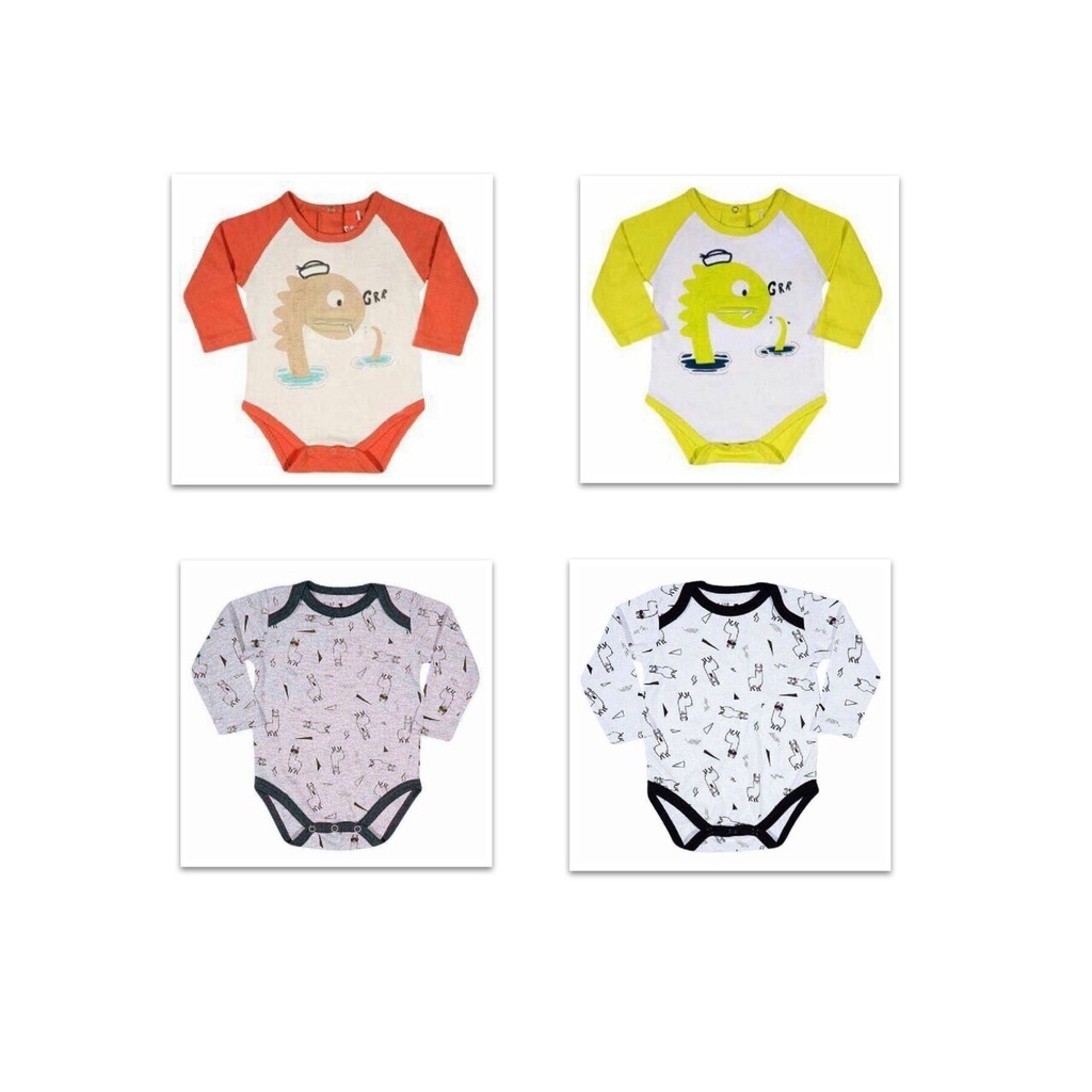 Body Manga Longa - Tip Top