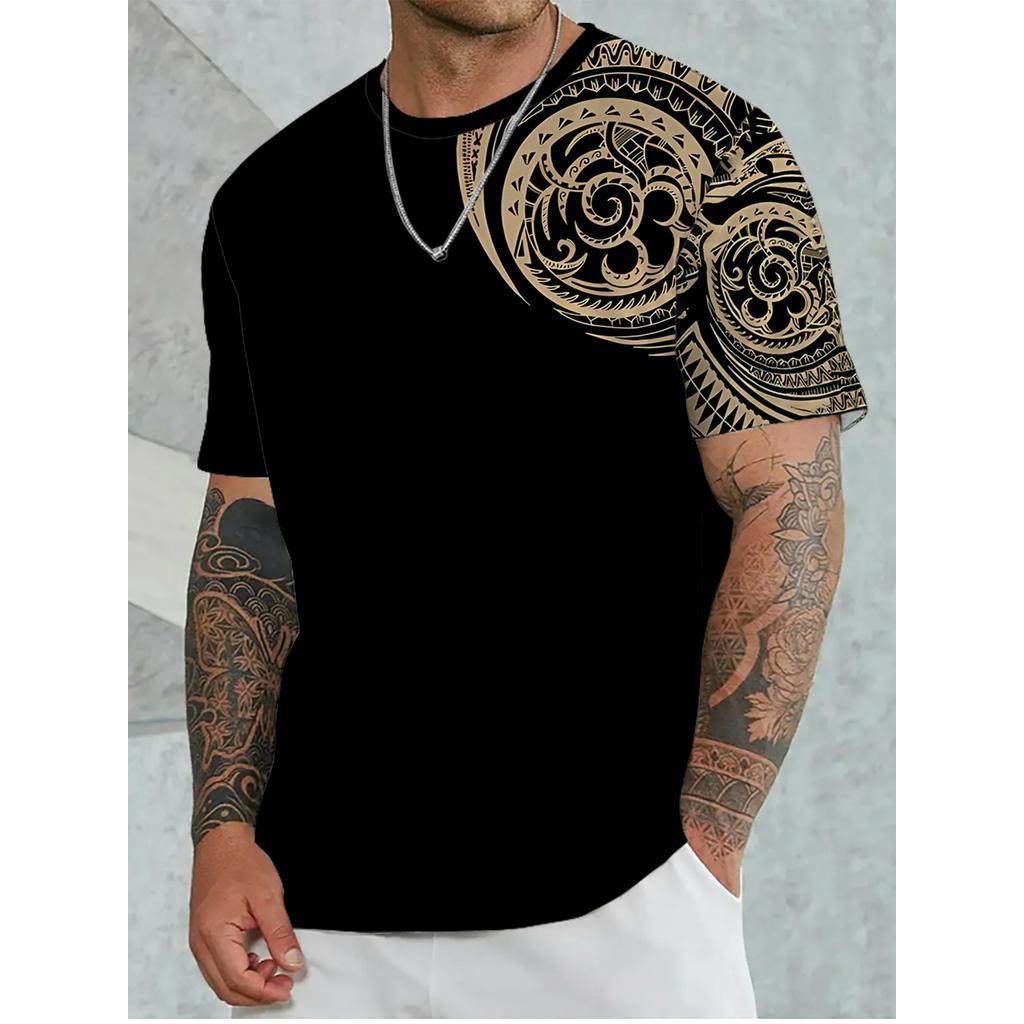 Viking Myth Merchandise Vikings 3D Camiseta de manga curta Casual Camiseta de manga curta