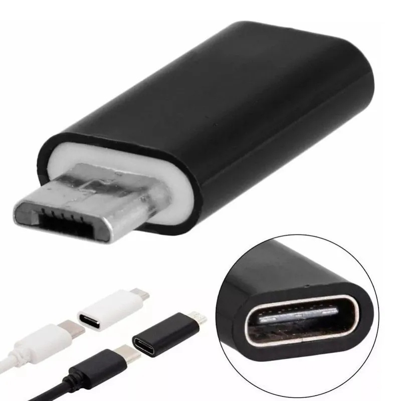 Adaptador Tipo C Fêmea Para Micro Usb V8 Macho em Oferta na Shopee