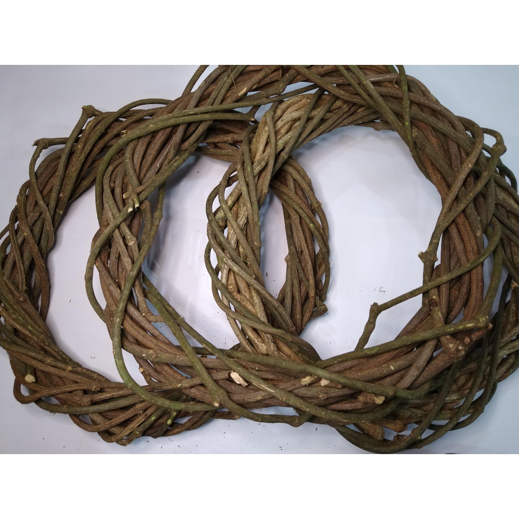 Kit 3 Guirlanda de Cipó 36cm (3 Unidades) em Oferta na Shopee