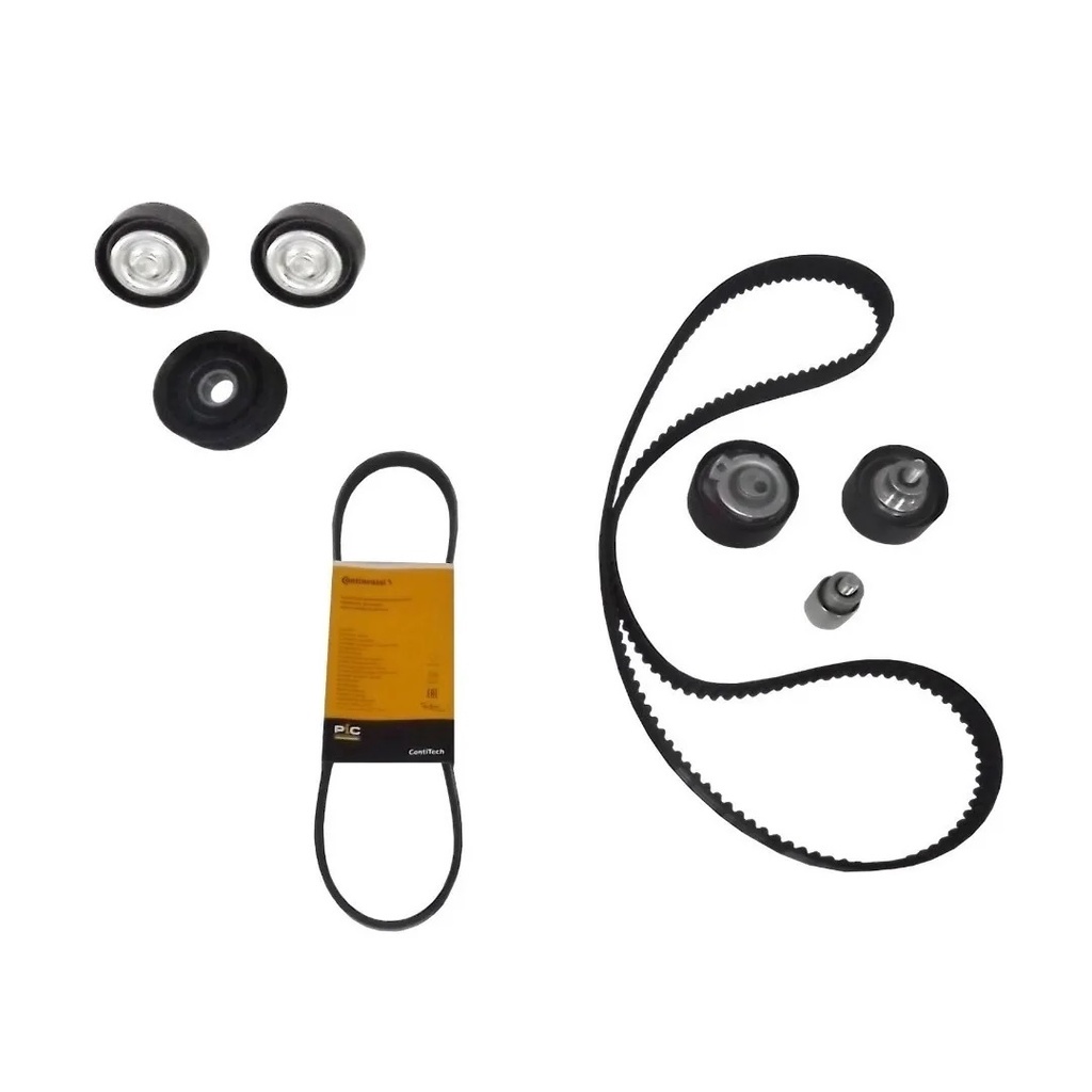 Kit Correia Dentada e Alternador Chery Tiggo 2.0 Cielo 1.6 010 2011 2012 2013 2014 2015