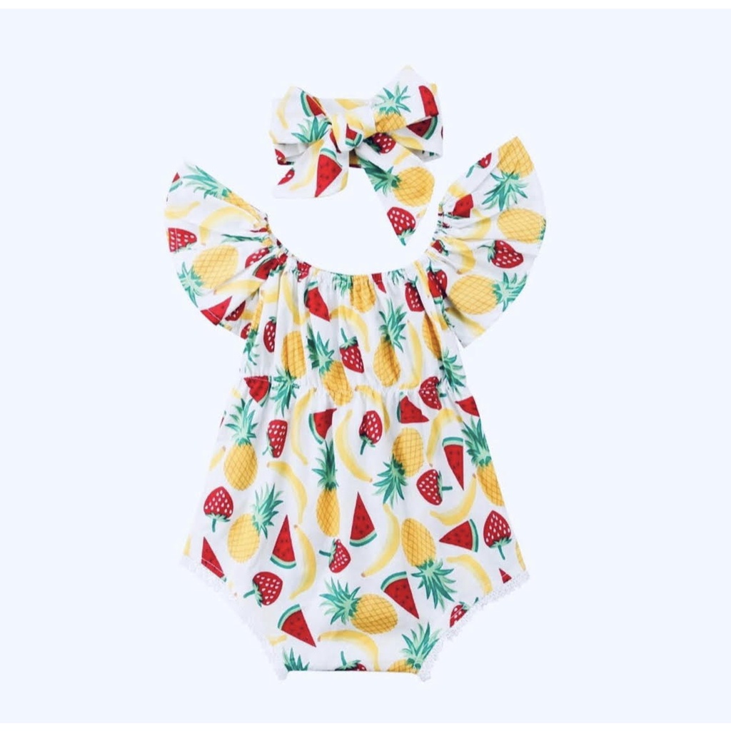body bebe menina macacão infantil melancia mesversário ombro ciganinha jardineira macaquinho fotografia FRUTAS frutinhas