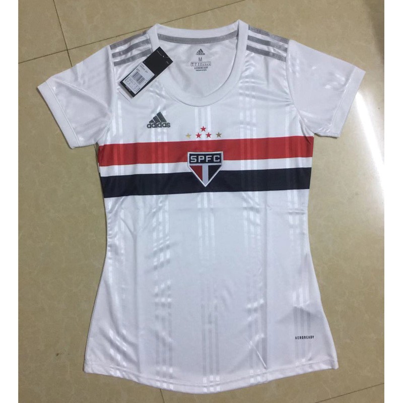 Camiseta De Futebol Spfc Feminina 2020 2021 Sao Paulo 2020 2021 Sao Paulo Home Football Jersey Spfc Women Jersey Soccer Jersi Shopee Brasil