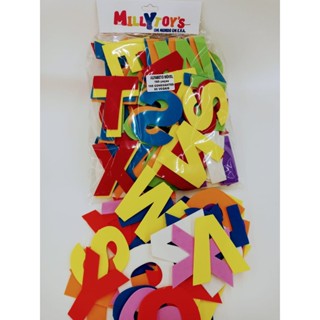 Alfabeto em Eva com 160 letras - Unidade em Oferta na Shopee