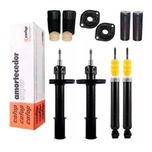 Kit Completo Amortecedor Corsa Celta Prisma + Kits Coxim