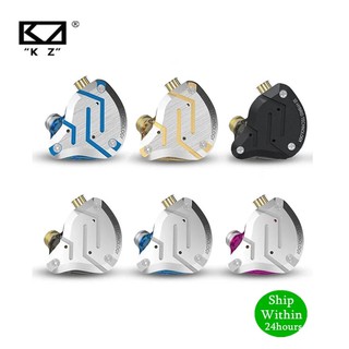 Kz Zs10 Pro 4ba + 1dd Fone De Ouvido Hibrida Em Metal Hifi Esporte Com Cancelamento De Ruído / Headset Kz Zsn Pro Zst As16 As12 As10 C16
