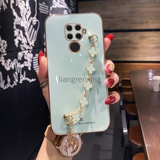 Capa Flexível De Silicone Anti-Impacto Com Pulseira Para Celular XIAOMI Redmi note 9