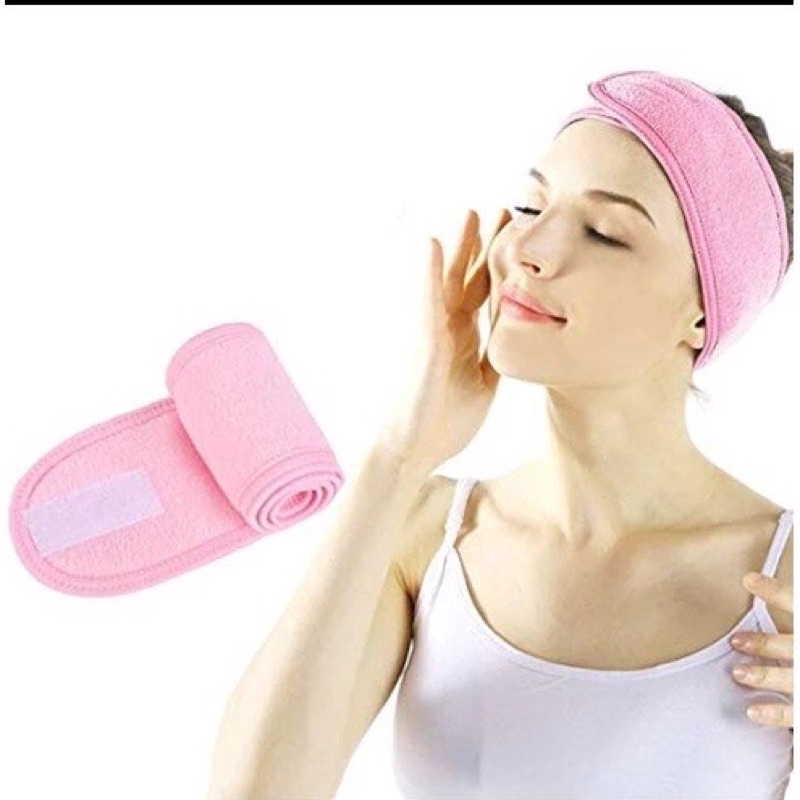 Faixa Tiara de Cabelo com Estética Para Limpeza de pele Maquiagem Skin Care