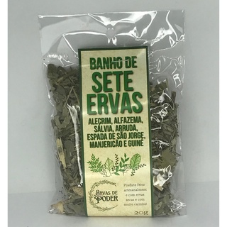 Kit de Ervas para banho - Sete Ervas