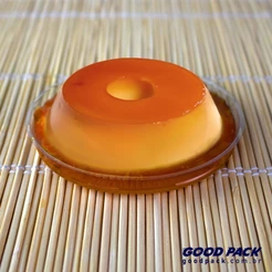 50~250 embalagem forma mini pudim 130g forneável.
