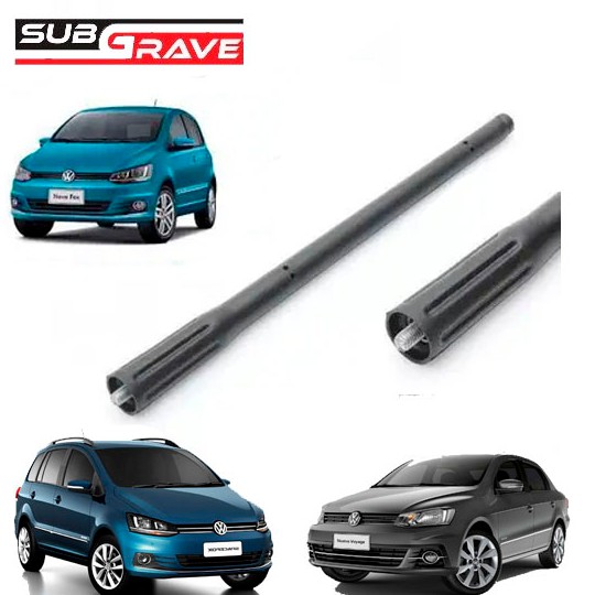 Haste para Antena de Teto Mega Flex VW  Rosca Externa 6mm