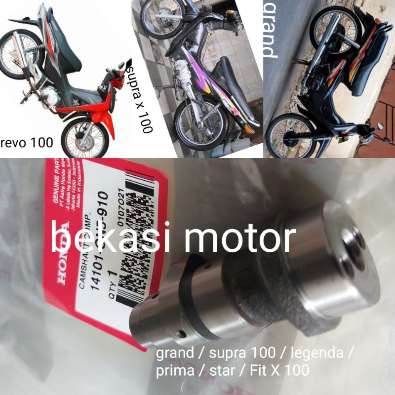 14101-GN5 Eixo De Comando honda grand supra 100 legend fit revo 100 original KFM KEV KTL