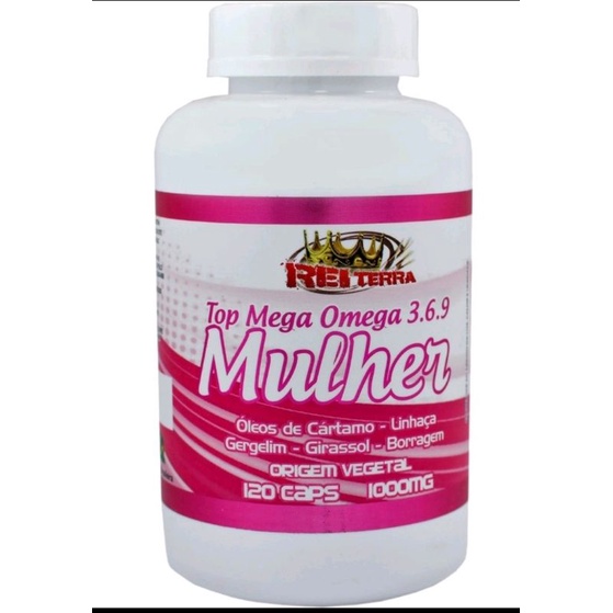 Top Mega Ômega 3.6.9 1000mg 120 caps em Oferta na Shopee