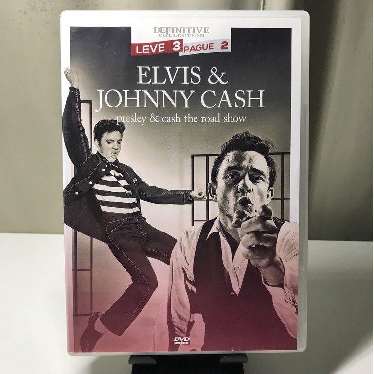 DVD ELVIS & JOHNNY CASH - PRESLEY & CASH THE ROAD SHOW