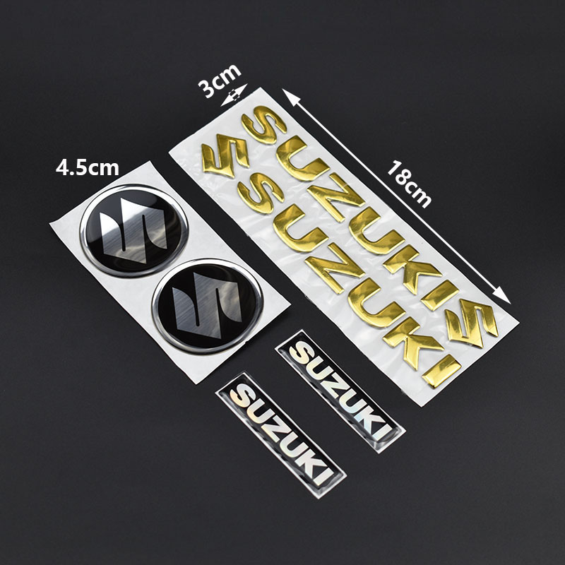 * Estoque Pronto * 45 Mm É Adequado Para Adesivos De Letras Em Relevo Suzuki GS125 150 AN400 GSXR SGXR600 GSXR750 GSXR10
