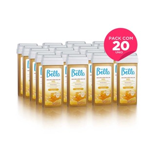 Kit C/ 20 Refil Cera Roll-on 100g Depilação Depil Bella em Oferta na Shopee