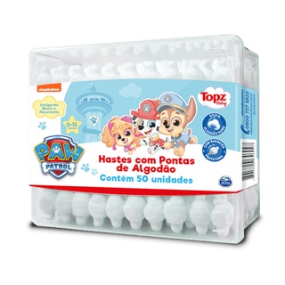 Hastes De Segurança Segurança Baby 50 Unidades Patrulha Canina Topz Baby