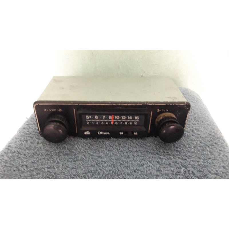 radio de carro antigo funcionando