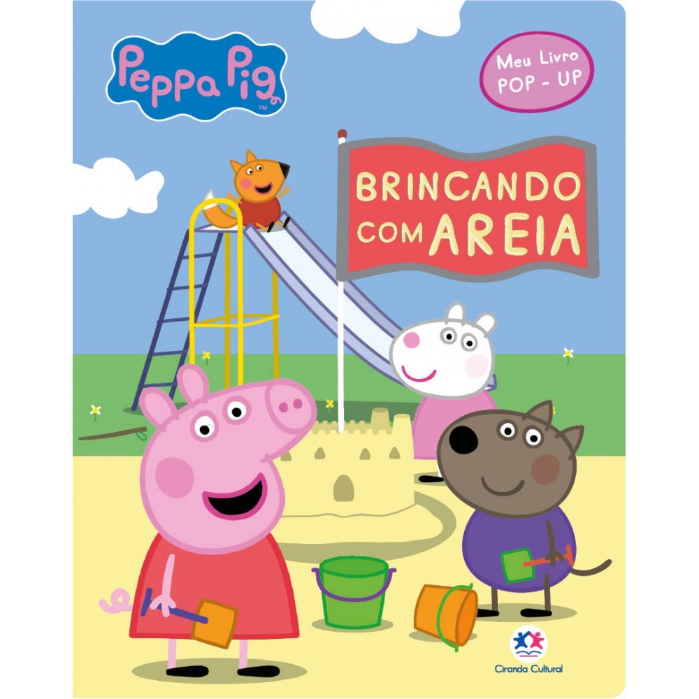 Livro - Peppa Pig - Brincando com areia em Oferta na Shopee
