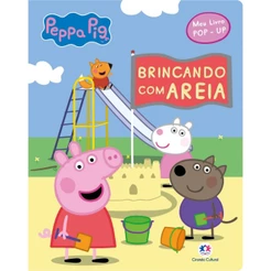 Livro - Peppa Pig - Brincando com areia