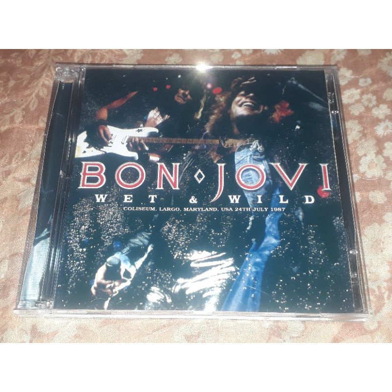 Bon Jovi - Cdr Duplo Wet E Wild - Largo 1987 SOUNDBOARD