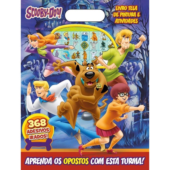 Scooby Doo Livro Tela de Pintura e Atividades em Oferta na Shopee